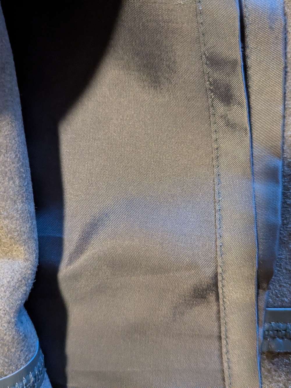 Banana Republic Leather Midi Skirt, 2 - Picture 4 of 8